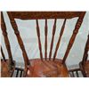 Image 3 : (3) Vintage Press back Chairs