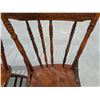 Image 4 : (3) Vintage Press back Chairs