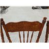 Image 5 : (3) Vintage Press back Chairs