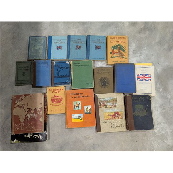 Lot of Vintage Around The World/Culture books