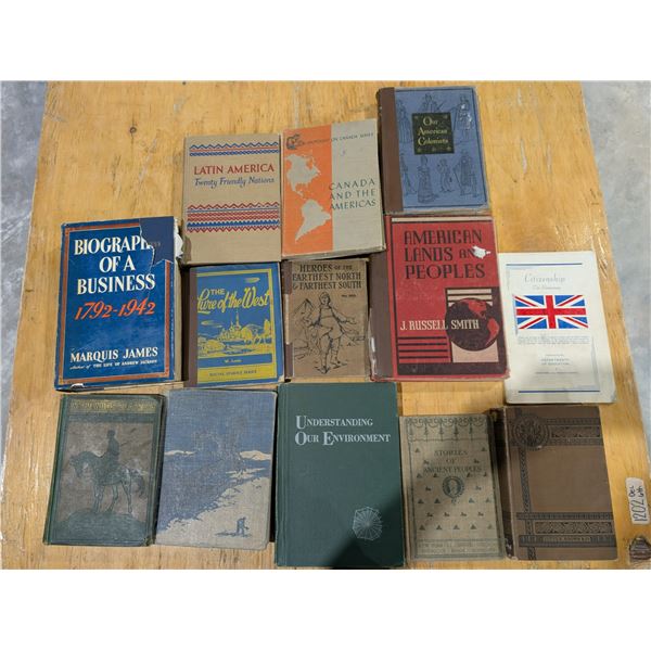 Lot of Vintage Around The World/Culture books