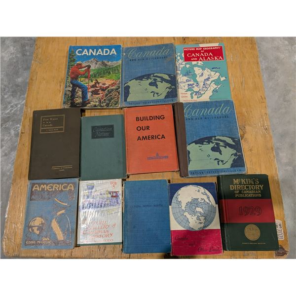 Lot of Vintage Around The World/Culture books  (America and Canada)