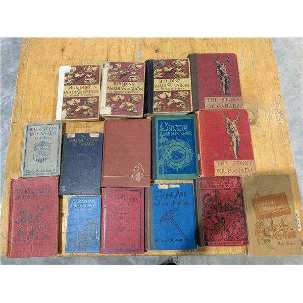 Lot of Vintage Canadian tales, Land, Stories, and etc.