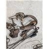 Image 3 : Lot of various Vintage Metal items As Shown 9tools, traps, and etc.)