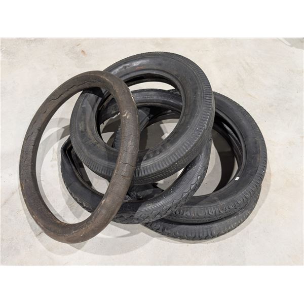 Lot of Vintage Firestone, Goodyear, and etc. Vintage Tires