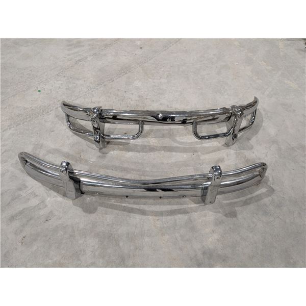 (2) Front Bumpers 56"Length (Unsure For Which model/Vehicle)