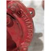 Image 4 : Vintage Oil Drum w/ Canada Made Oil/ Barrel Pump