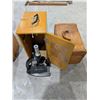 Image 1 : ERMA Optical Works No.23914 Tokyo Microscope w/ box and Vintage Suitcase