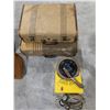 Image 1 : (20 Vintage Suitcases w/ Vintage Portable Vinyl Record Player and Headphones
