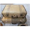 Image 3 : (20 Vintage Suitcases w/ Vintage Portable Vinyl Record Player and Headphones