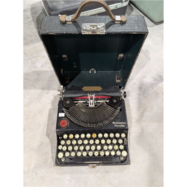Vintage Remington Portable Typewriter Dr.Frank Hoffman
