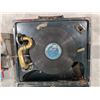 Image 2 : Vintage Victoria Machine Company Vinyl Player w/ misc. Vintage records