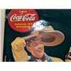 Image 2 : Reproductiom Coca Cola Advert Poster Framed 37x28
