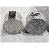 Image 1 : Vintage Galvanized Metal Butter Churn, Fuel Can