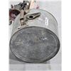 Image 5 : Vintage Galvanized Metal Butter Churn, Fuel Can