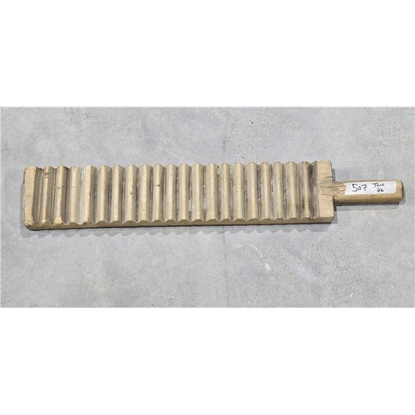 Antique Wooden Mangle Board