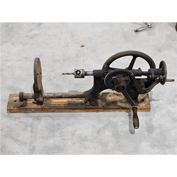 Antique post drill