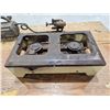 Image 5 : Vintage 2-Burner Camp Stove, Antique Blowtorch, Copper Pump
