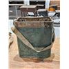 Image 6 : WWII Saskatchewan Military Kit Bag, Gunpowder Tin & Canister Lot