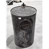 Image 2 : Antique Metal Storage Coin Box (Padlocked), Galvanized Fuel Tin