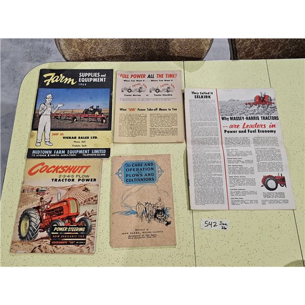 Vintage Farm Catalogues & Manuals