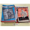 Image 1 : Stack of Radio Craft Magazines etc.