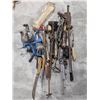 Image 1 : Antique Tool & Kitchen Lot – Vintage “Triumph” Apple Peeler, Knives, Blow