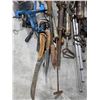 Image 5 : Antique Tool & Kitchen Lot – Vintage “Triumph” Apple Peeler, Knives, Blow