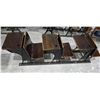 Image 1 : Row of Antique School Desks