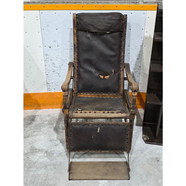 Antique Reclining Medical/Dental Chair