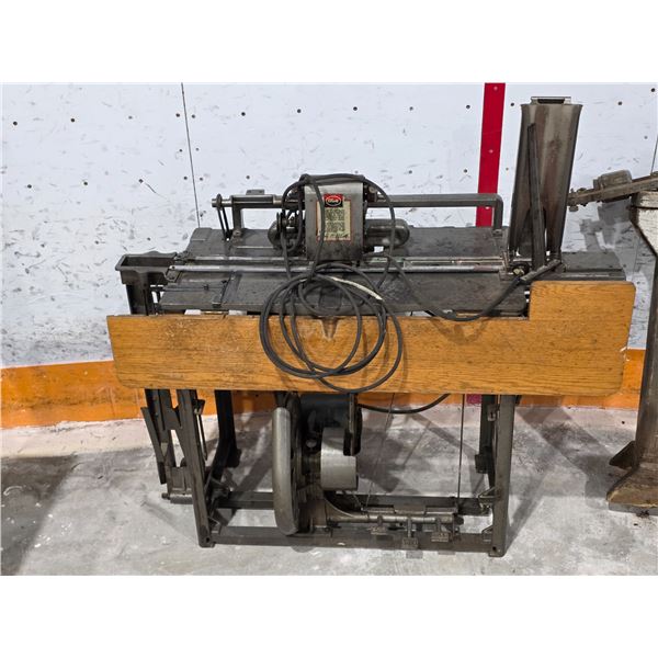 Antique Printing Bench, 48”L
