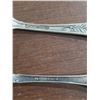 Image 5 : (2) Wood Cabinets and Cutlery (Some Silver)