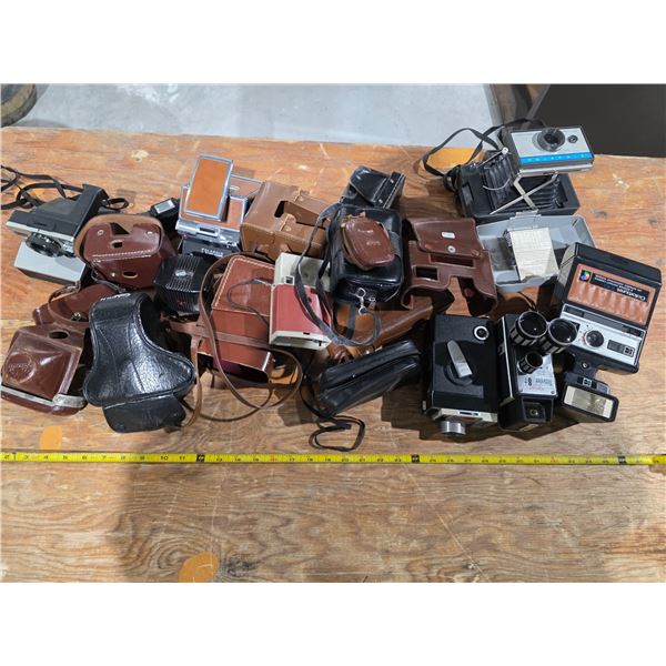 Vintage Cameras and Cases