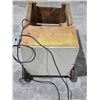 Image 4 : Vintage Homemade Rolling Shop Cart Base w/ Electrical Switch Component