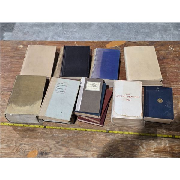 Vintage Study & Law Books