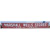 Image 1 : Large Vintage Marshall Wells Stores J.P.kelly Two Signs Welded together Large 239x30" Sign