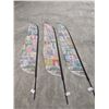 Image 1 : (3) Wakaw Feather banners 143"