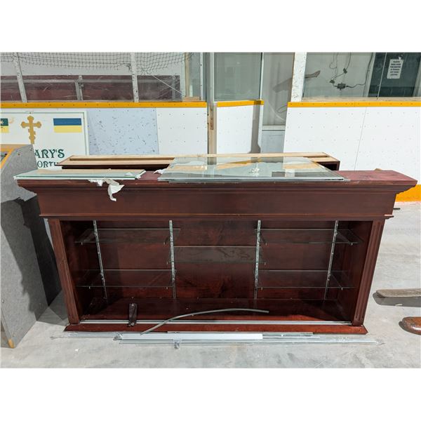 taken Apart Wood Display Stand/Cabinet ~39x73x12 per pc