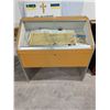 Image 1 : Vintage Case Gallery Display Stand w/ various Vintage Maps and etc. as Shown 42x24x43