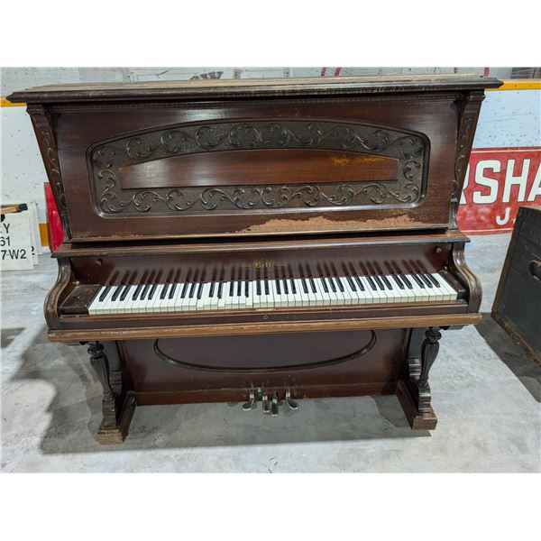 Vintage Guelph Bell Canada Upright Piano