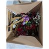 Image 3 : Lot of various Ukrainian Decor (Flags, Flowers, Stand, and etc.) \