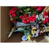 Image 5 : Lot of various Ukrainian Decor (Flags, Flowers, Stand, and etc.) \