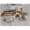 Image 6 : Lot of Vintage Items (Crutches, Edison Tube, Bulbs, and etc.)