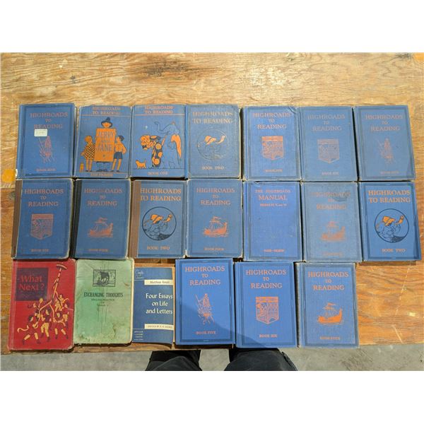 High Roads to reading, Vintage books Series, etc.
