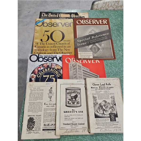 Lot of Vintage Religious Magazines & Papers