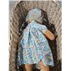 Image 6 : (2) Vintage Dolls in Basket