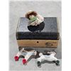 Image 10 : Antique/Vintage Children’s Lot inc. Red Cross Hospital Veteran Crafted Doll w/Tag