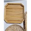 Image 3 : (5) Woven Baskets