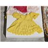 Image 4 : Vintage Basket Bassinet, Doll, Assorted Baby Clothes