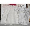 Image 6 : Vintage Basket Bassinet, Doll, Assorted Baby Clothes